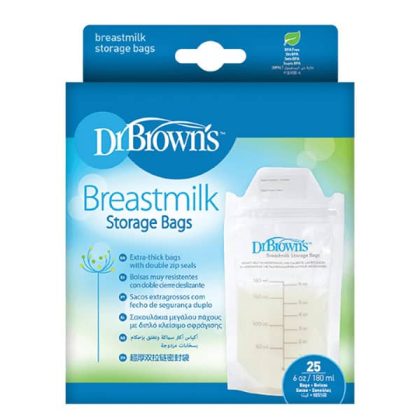 Dr Brown's σακουλάκια αποθήκευσης μητρικού γάλακτος