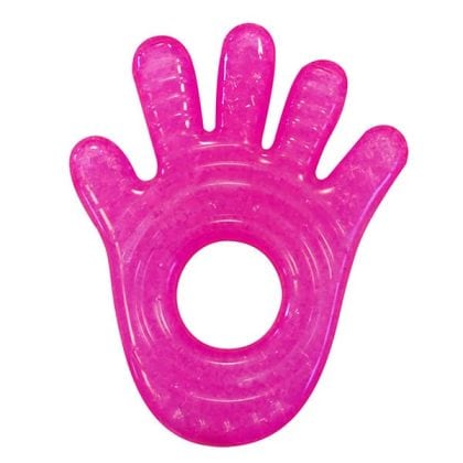 Munchkin Fun Ice Chewy Teether Μασητικό Χεράκι Ροζ