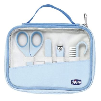 Chicco Happy Hands Τσαντάκι με ψαλιδάκι ,νυχοκόπτη ,βούρτσα