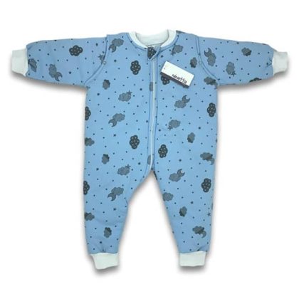 Ninetta Bebe Υπνόσακος ιντερλόκ Jersey Μέγεθος 4 - 90cm για Παιδί 4 ετών - ύψους 100cm