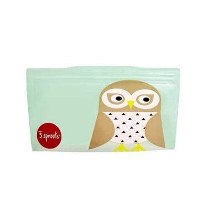3 Sprouts θήκες για σνακ Owl