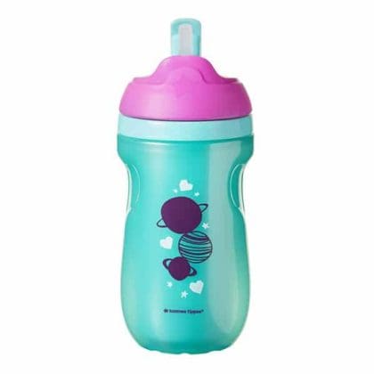 Tommee Tippee Insulated Straw Cup Ποτηράκι με καλαμάκι και μόνωση