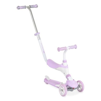 Pink Byox Tristar Πατίνι Scooter Τρίτροχο 3in1 με Λαβή Γονέα