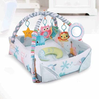 Cangaroo Γυμναστήριο-Χαλάκι Δραστηριοτήτων Oasis JL628-1B Grey