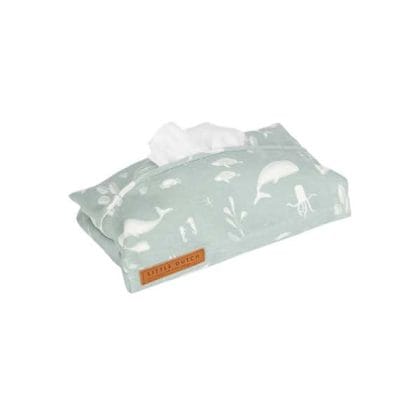 Little Dutch Υφασμάτινη θήκη για μωρομάντηλα Ocean Mint