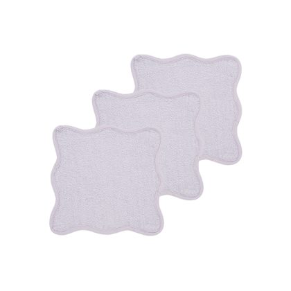 Meyco 3-pack Πανάκια Προσώπου Wavy – Soft Lavender