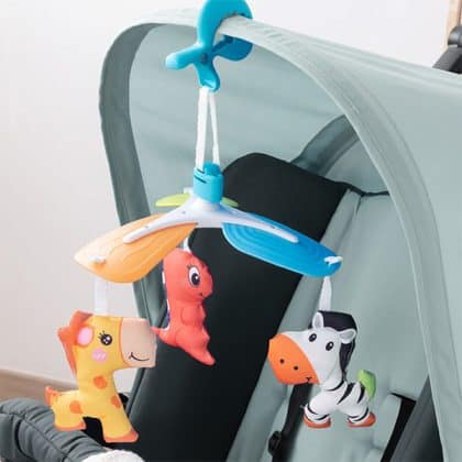 Kiokids Παιχνίδι Mobile για Kαρότσι Animals