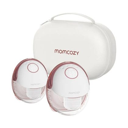 Momcozy Διπλό Ηλεκτρικό Θήλαστρο Hands Free M6 Red
