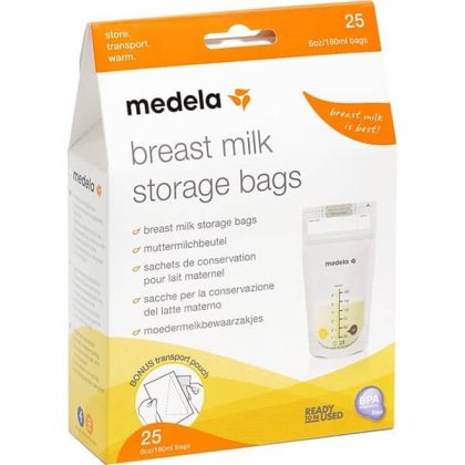 Medela σακουλάκια αποθήκευσης γάλακτος 25τεμάχια