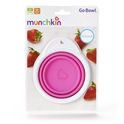 Munchkin Go Bowl Ροζ