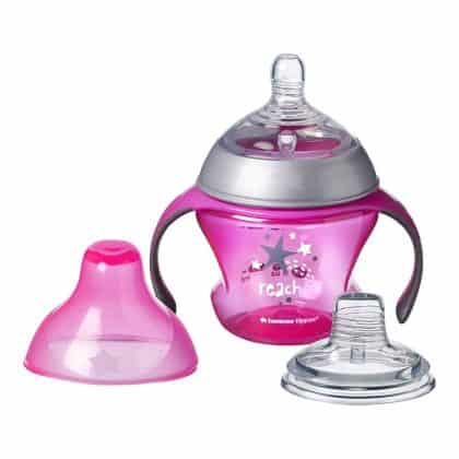 Tommee Tippee Transition Sippee Trainer εκπαιδευτικό μπιμπερό και κύπελλο 150ml