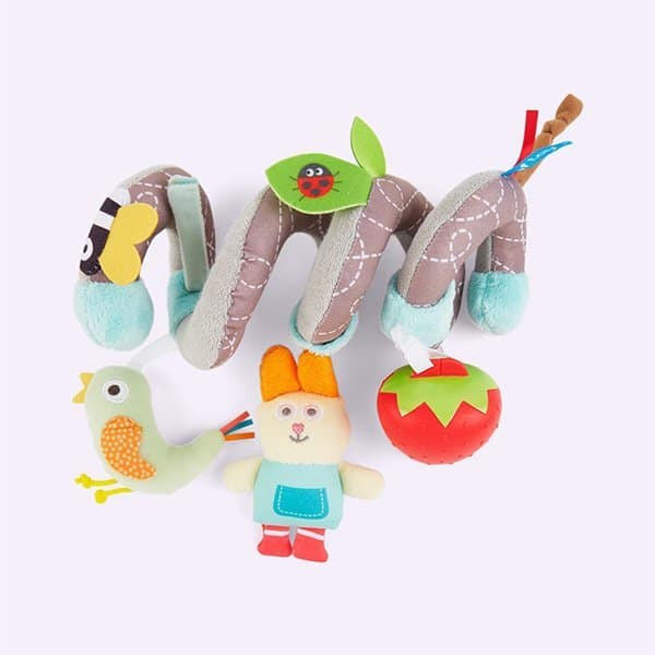 Taf toys Garden Spiral παιχνίδι καροτσιού - κρεβατιού - καθίσματος αυτοκινήτου σπιραλ