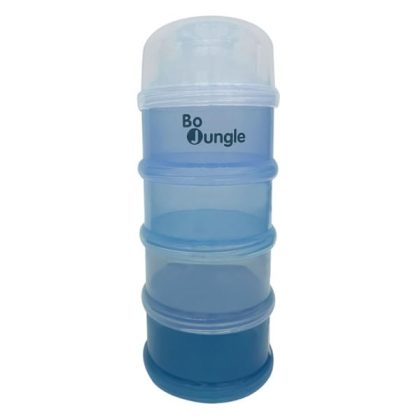 BO Jungle Φορητός δοσομετρητής βρεφικής σκόνης γάλακτος - 4 θέσεων Blue