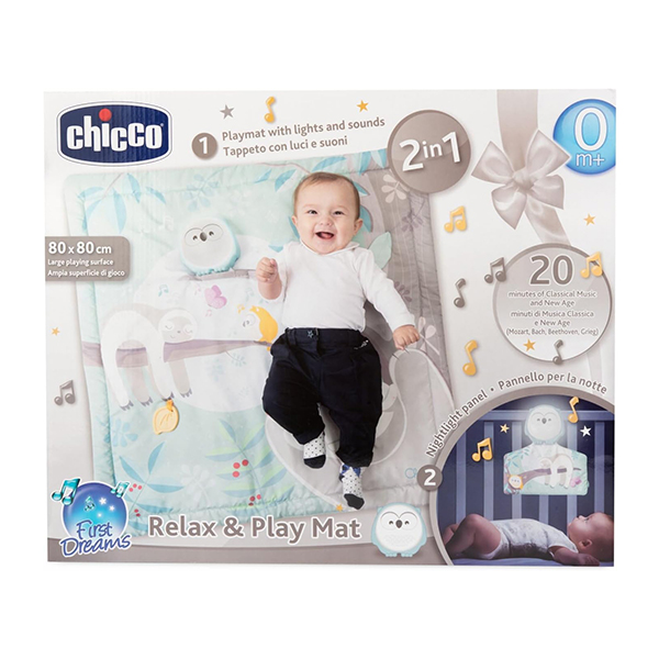 Chicco Χαλάκι Δραστηριοτήτων Relax & Play Mat 2 σε 1