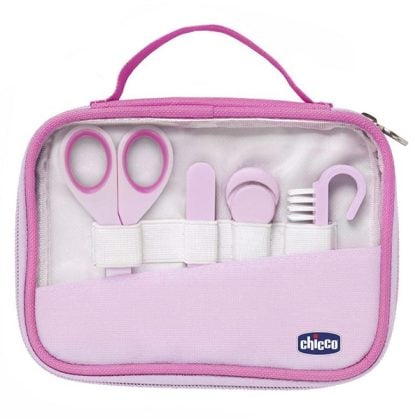 Chicco Happy Hands Τσαντάκι με ψαλιδάκι ,νυχοκόπτη ,βούρτσα
