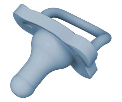 Dr Brown's Πιπίλα Σιλικόνης για 0-6 μηνών Happy Paci Pastel Blue