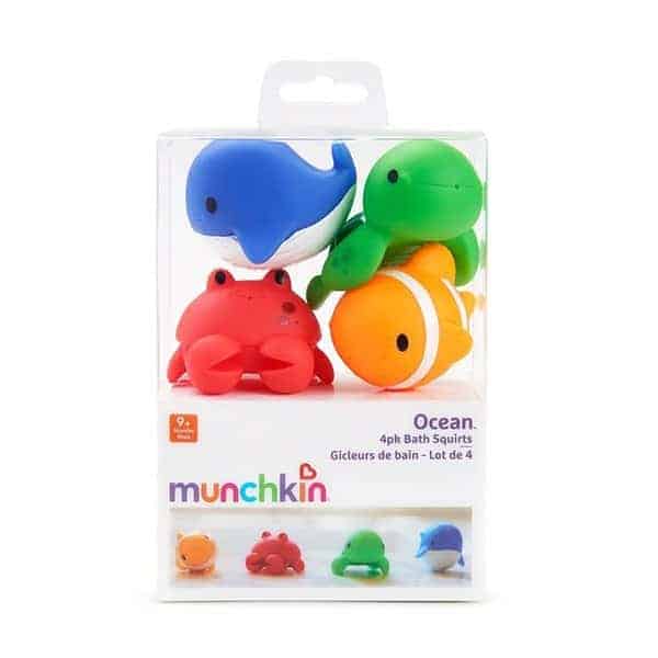 Munchkin Σετ 4 Μπουγελόφατσες από τον ωκεανό