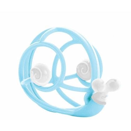 BabyToLove 3D Σαλιγκαρι Μασητικο-Κουδουνιστρα Σιέλ