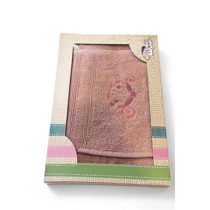 Ωμέγα σετ πετσέτες 2 τεμ βαμβακερές Old Pink