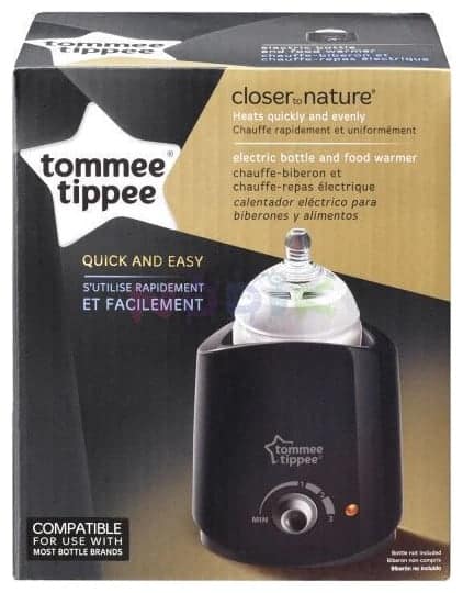 Tommee Tippee Closer to Nature Θερμαντήρας υγρών & τροφίμων Black
