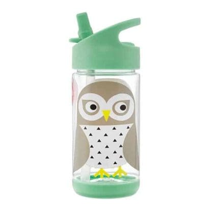 3 sprouts παγούρι με καλαμάκι Owl