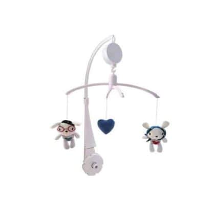 Kikka Boo Musical Mobile Love Rome Μουσικό Περιστρεφόμενο Κρεβατιού