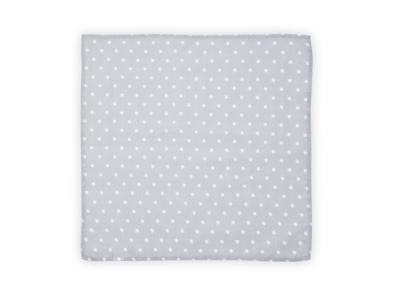 Lorelli Πάνα Φασκιώματος από Μουσελίνα 80x80cm Grey Dots