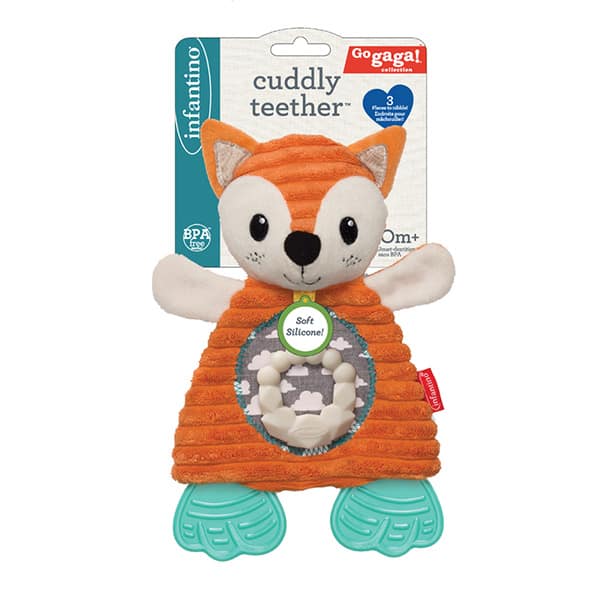 infantino fox teether