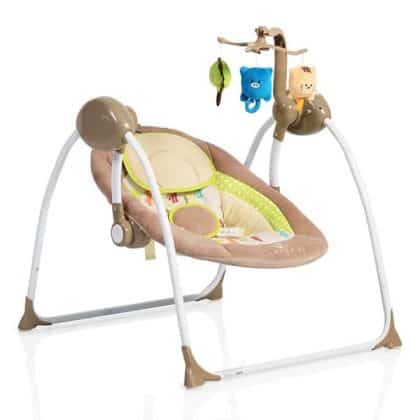 Cangaroo Ρηλάξ-Κούνια Baby Swing Plus Cappuccino