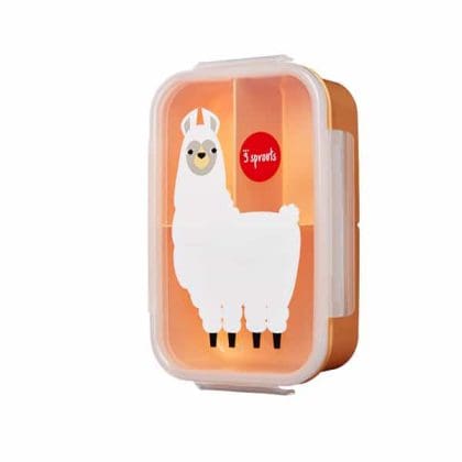3 sprouts τάπερ Lunch Bento Box Llama
