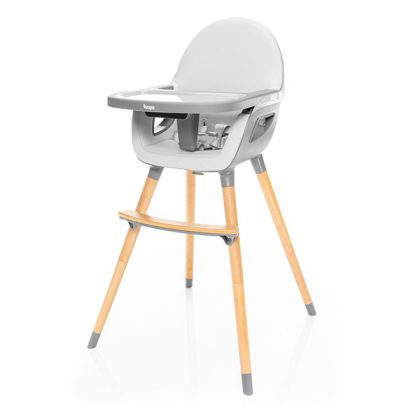 Zopa Dolce 2.0 Καρεκλάκι Φαγητού 2 σε 1 Dove Grey Grey