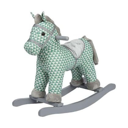 KikkaBoo Κουνιστό ζωάκι Green Horse με ήχο