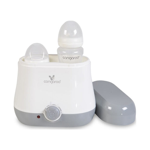Cangaroo Θερμαντήρας μπιμπερό 2 Θέσεων Babyduo 3 σε 1 Grey