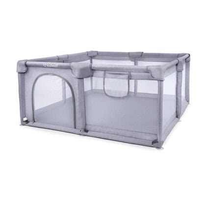 Kidwell Fanko Playpen Πάρκο Μεγάλο Grey 130x130cm