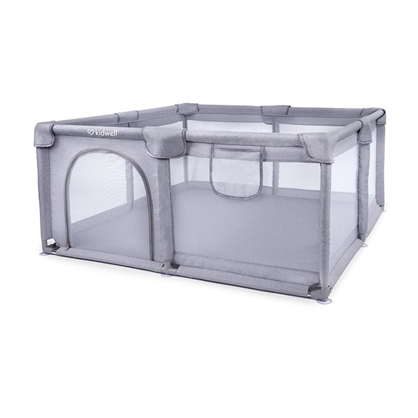 Kidwell Fanko Playpen Πάρκο Μεγάλο Grey 130x130cm