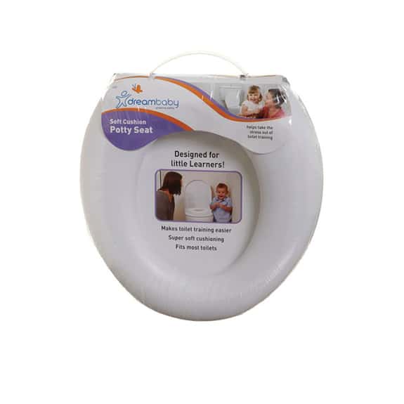 DreamBaby Παιδικό Εκπαιδευτικό Κάθισμα Τουαλέτας Soft White