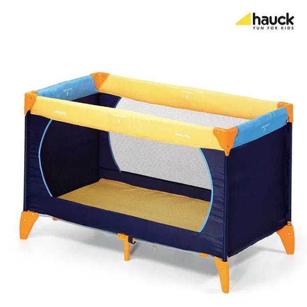 Hauck Παρκοκρέβατο Dream & Play Yellow Blue Navy