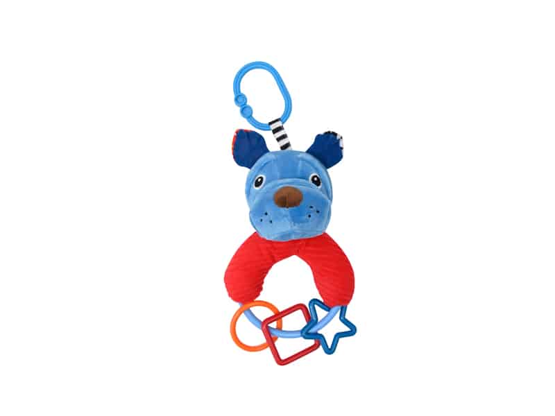 Lorelli Κρεμαστή Λούτρινη Κουδουνίστρα Dog Blue