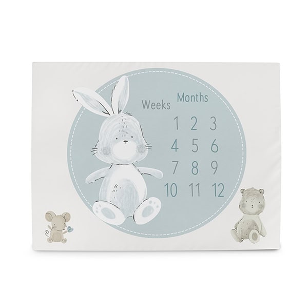 Ceba Baby Χαλάκι Φωτογράφισης Milestone Bunny