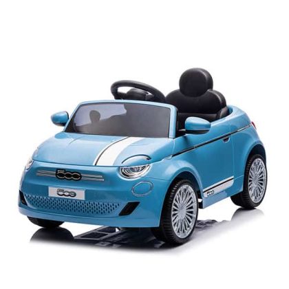 FIAT 500 12V Ηλεκτροκίνητο Παιδικό Αυτοκίνητο με Χειριστήριο 3+ ετών  Γαλάζιο