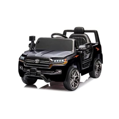 Toyota Land Cruiser 12V Ηλεκτροκίνητο Παιδικό Αυτοκίνητο με Χειριστήριο 3+ ετών Black