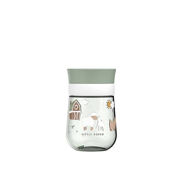 Little Dutch Εκπαιδευτικό ποτηράκι περιμετρικό 300ml Little Farm