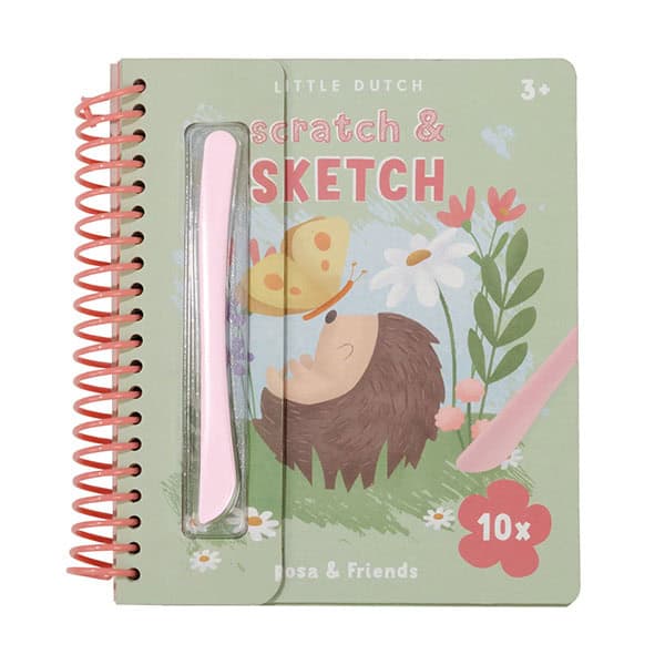 Little Dutch Scratchbook Rosa & Friends