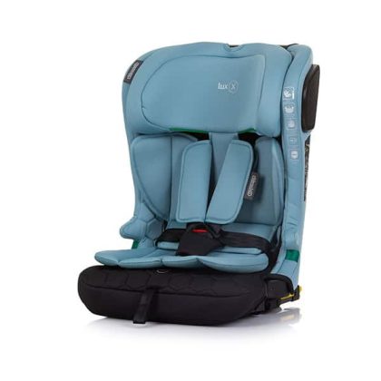 Chipolino LUX X Παιδικό Κάθισμα Αυτοκινήτου i-Size 76-150cm iSOFIX Blue Green
