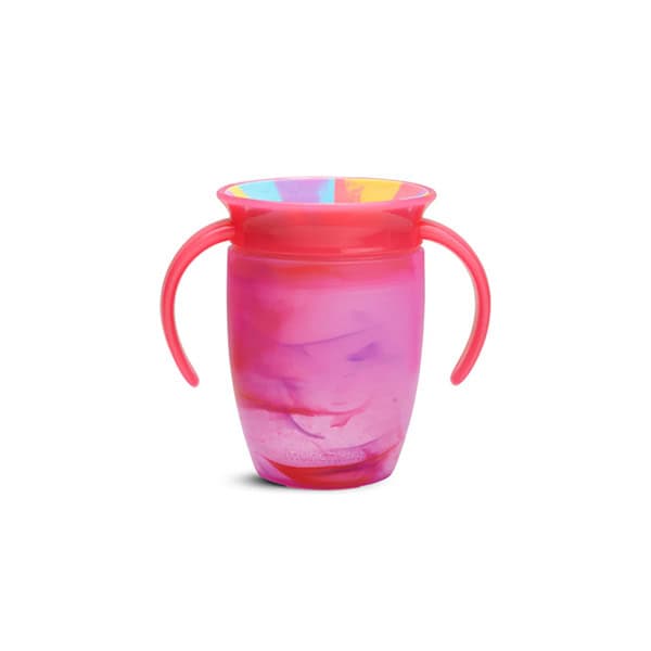 Munchkin Miracle 360° Κύπελο 207ml Tropical Swirl Pink