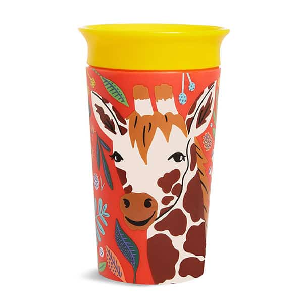 Munchkin Miracle Wildlove 360 Κύπελο Sippy 266ml Giraffe