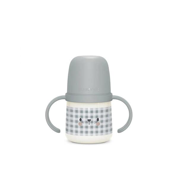 Suavinex Μπουκάλι Εκπαιδευτικό με λαβές SX PRO Night&Day 150ml +6μ Bear