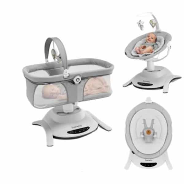 Lionelo Bella Set Ηλεκτρικό & Ρηλαξ Gray Concrete