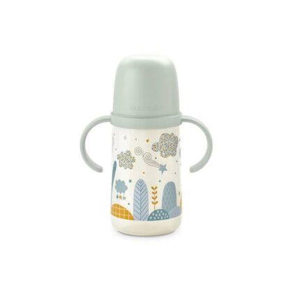 Suavinex Μπουκάλι Εκπαιδευτικό με λαβές 270ml +6μ dreams blue