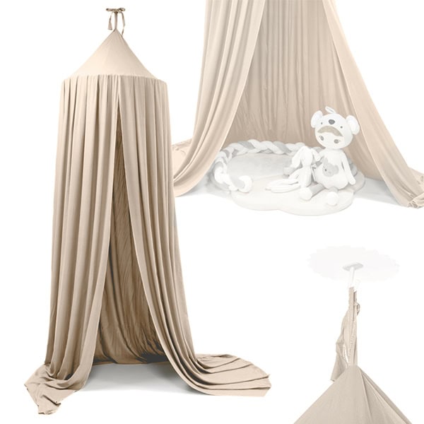 Διακοσμητική κουνουπιέρα οροφής Beige με Εύκολη Τοποθέτηση